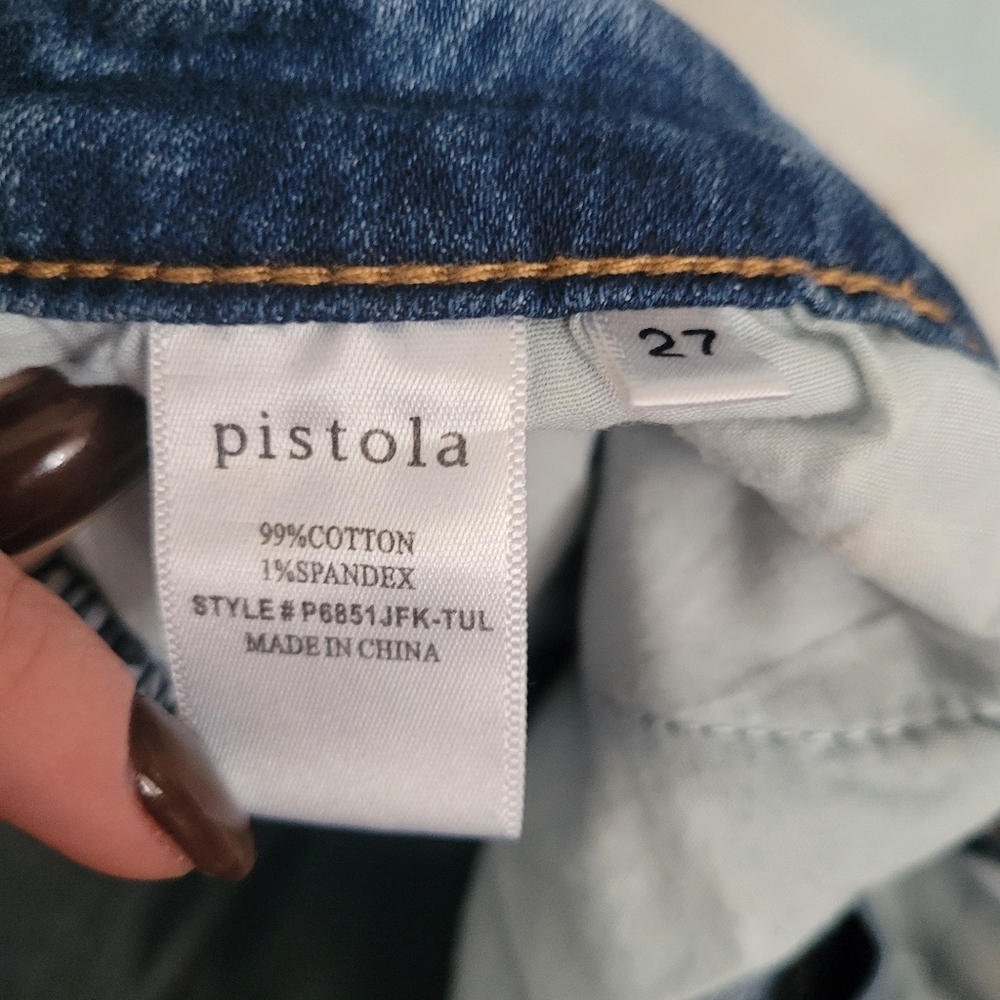 Pistola Blue Women's Jeans - Picture 4 of 4